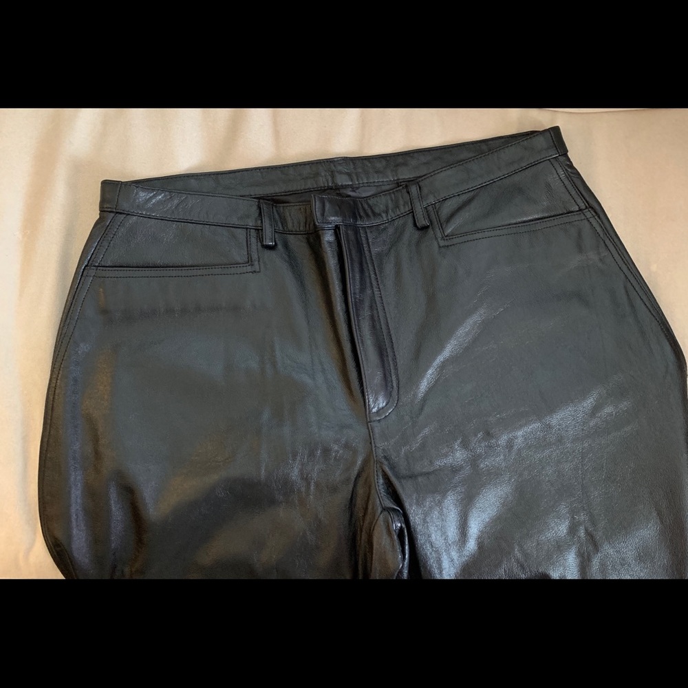 Leather Pants by Kenneth Cole - Men's - 38 x 34